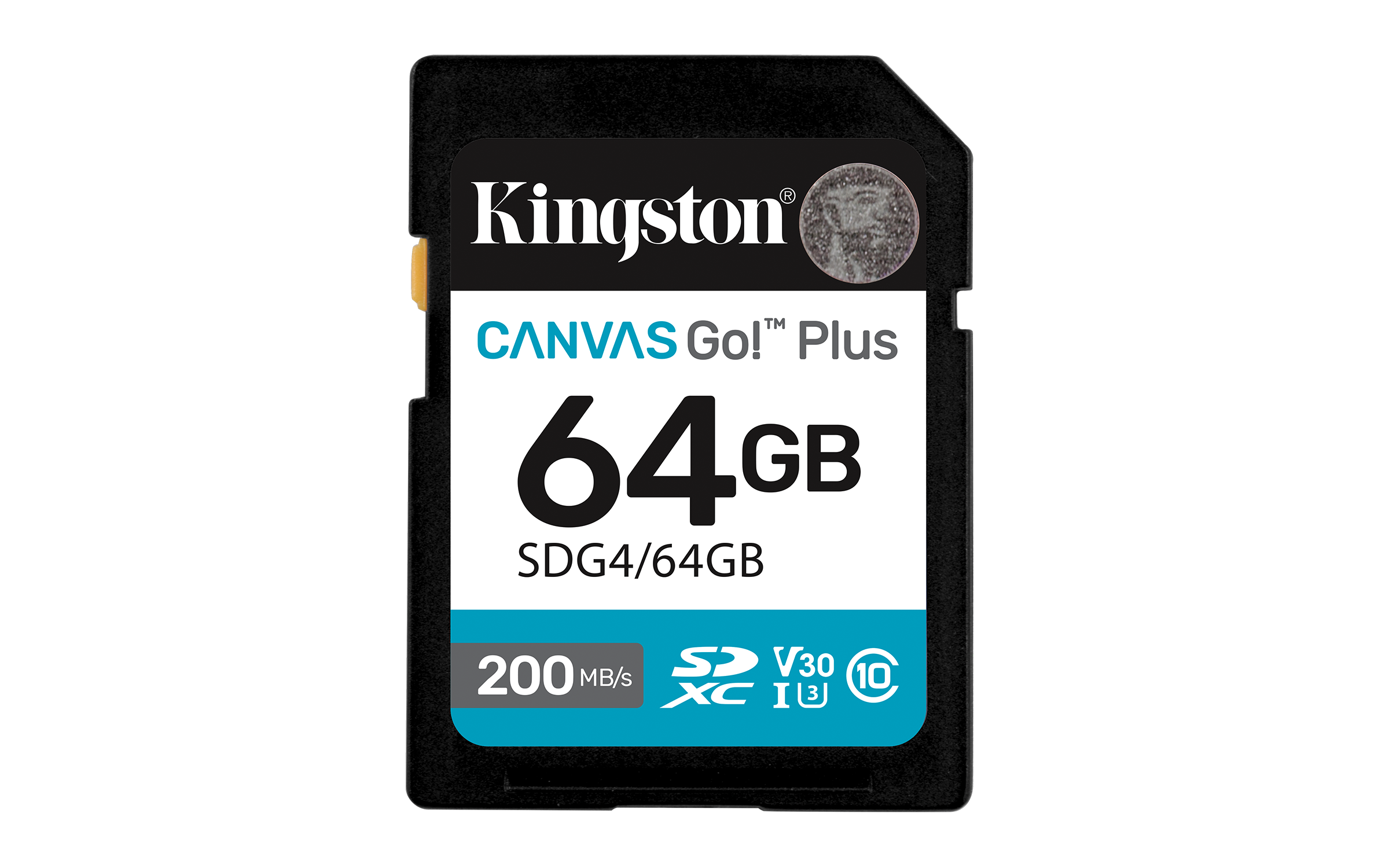 64GB SDXC CANVAS GO PLUS 200R GEN4 C10 UHS-I U3 V30 200MB/S