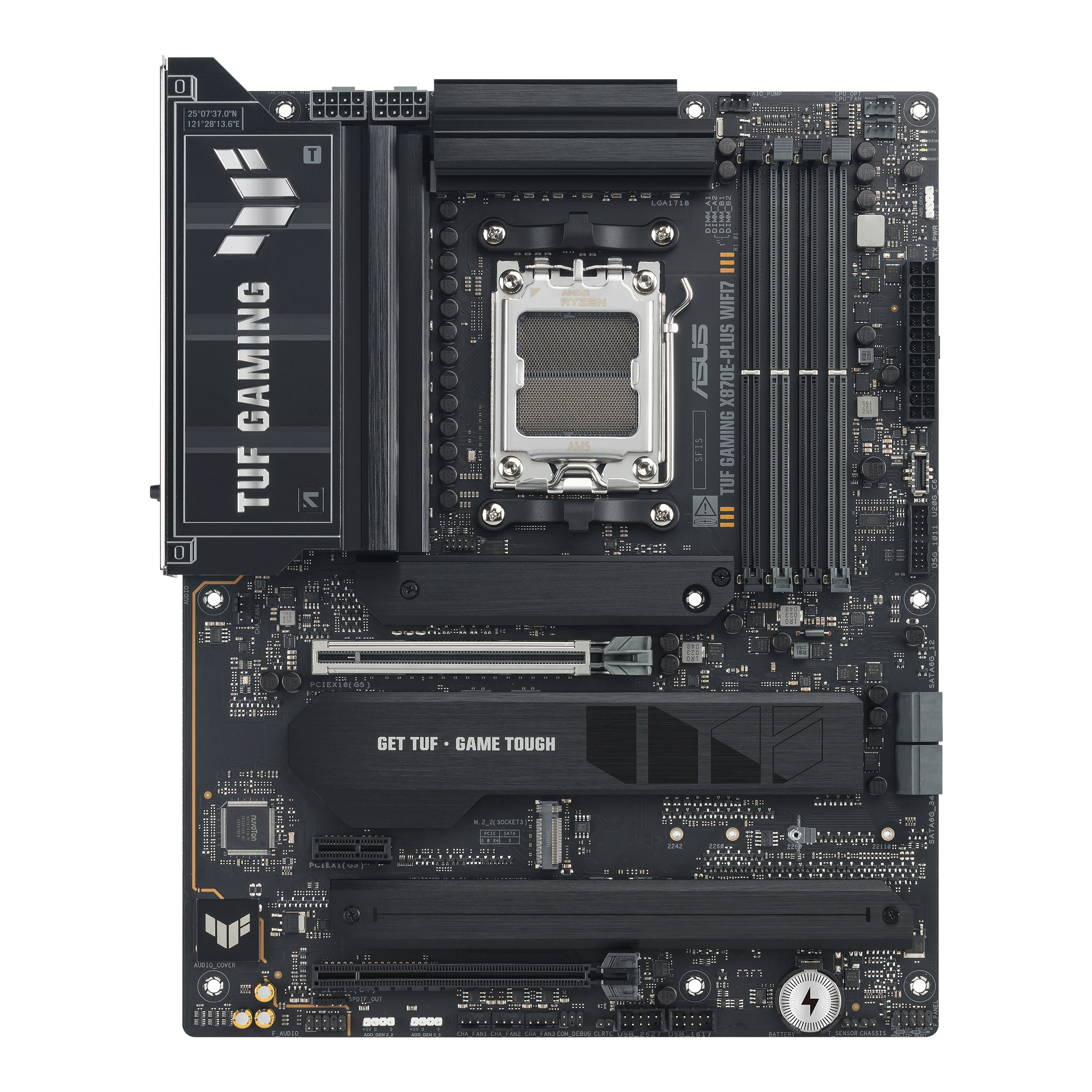 ASUS TUF GAMING X870E-PLUS WIFI7 (AMD,AM5,DDR5,ATX)