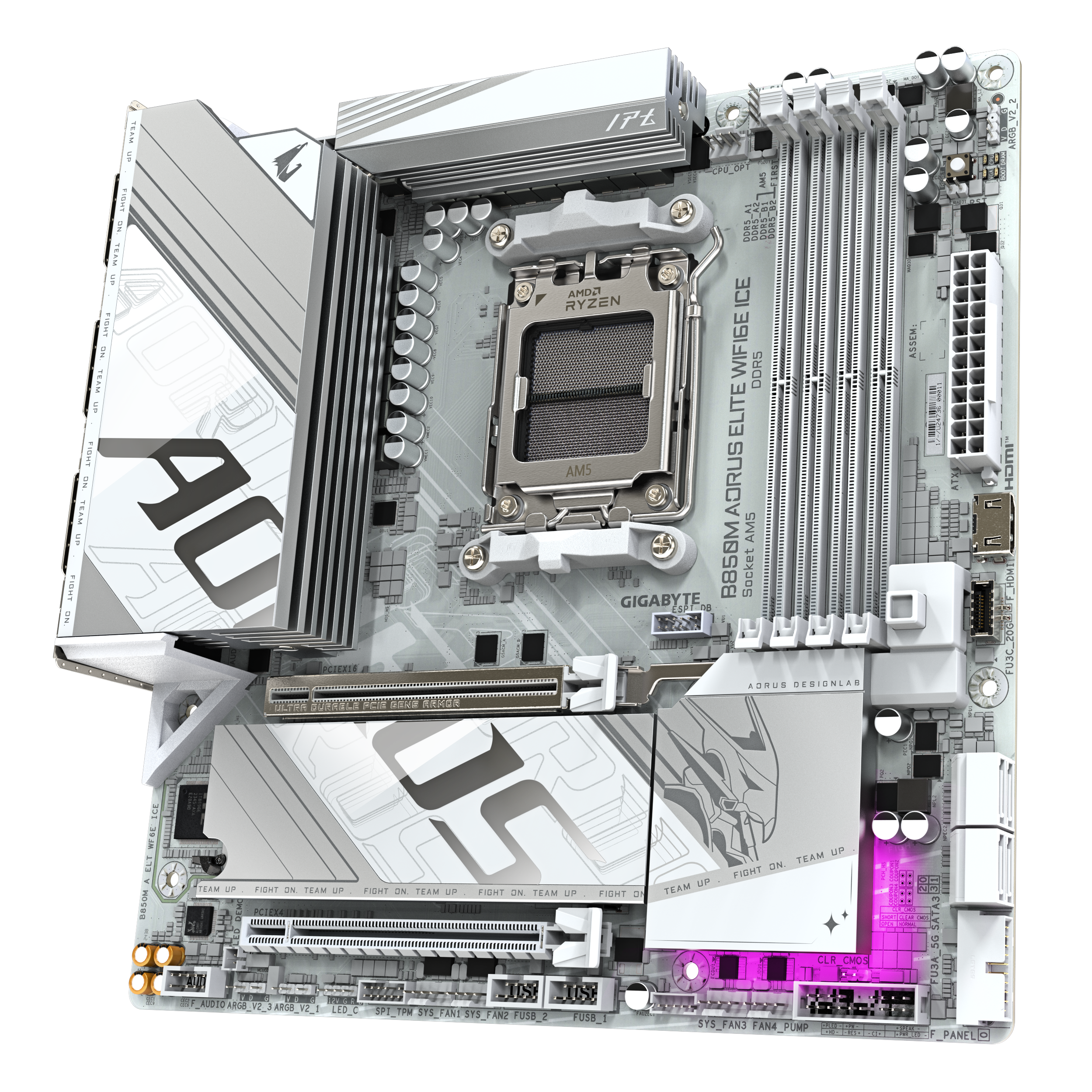 Gigabyte GA-B850M A ELT WF6E ICE (AM5) (D)