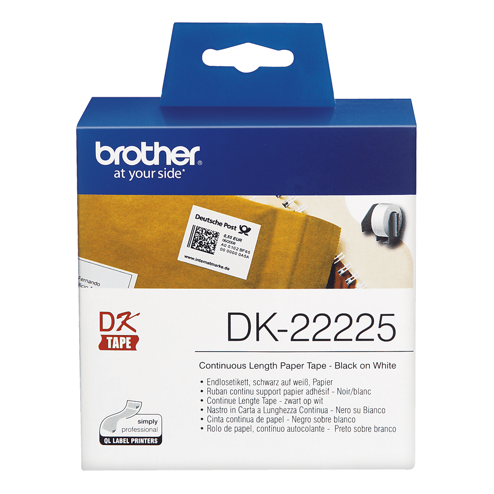DK CONTINUOUS LABELS WHITE PAPER 30.48M