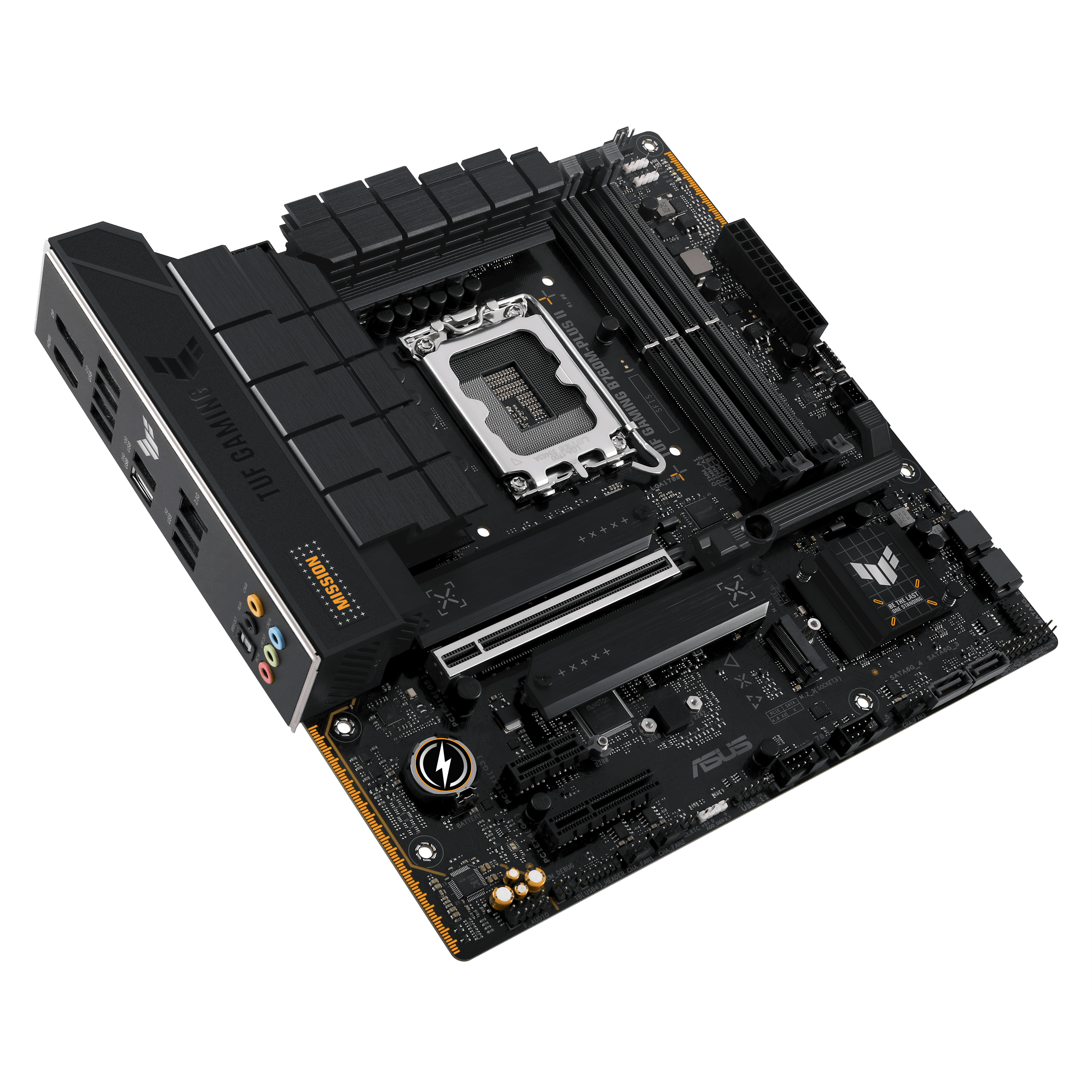 ASUS TUF GAMING B760M-PLUS II LGA 1700 4xDDR5 microATX 4xSATA MB 1xHDMI 1xDP 3xM.2