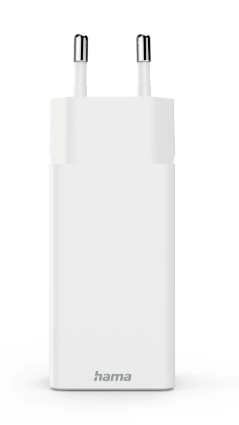hama GaN-Ladeadapter weiß, 65 Watt