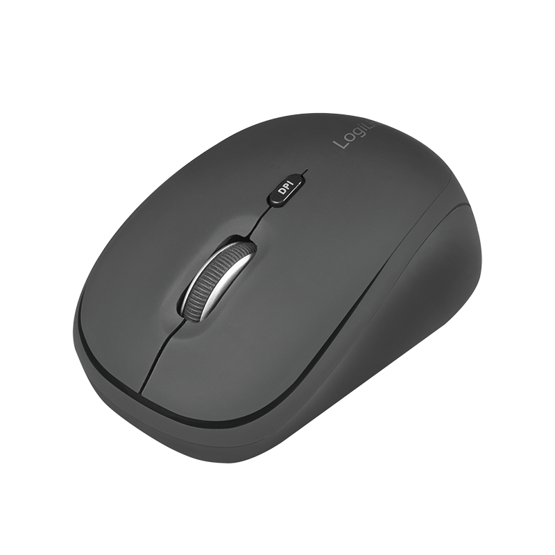 Logilink Maus Funk 2,4 GHz 3-Button, schwarz