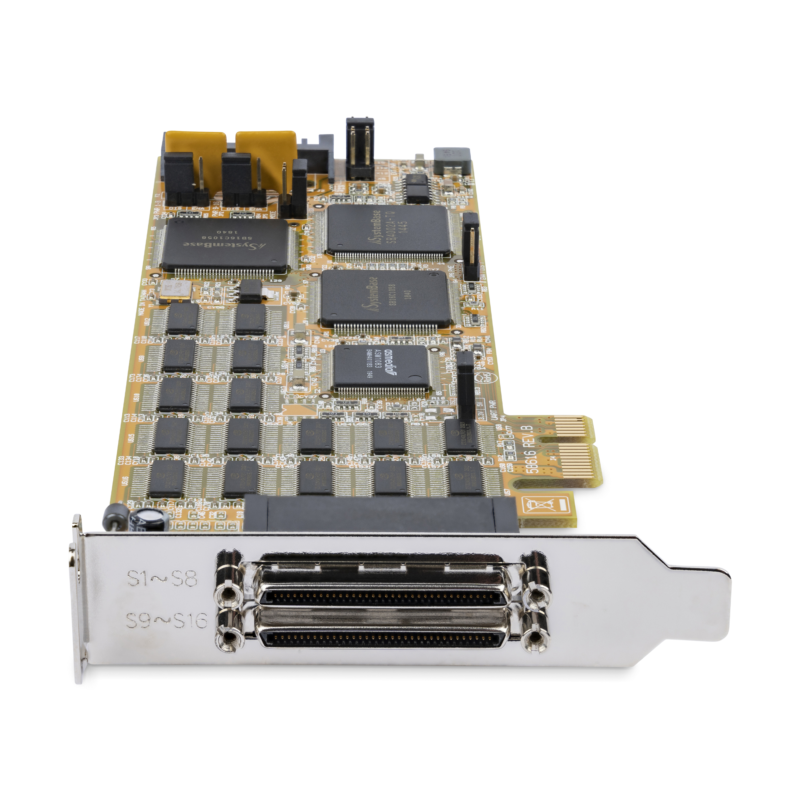 StarTech.com PCI Express Serielle Karte 16 DB9 RS232 Ports