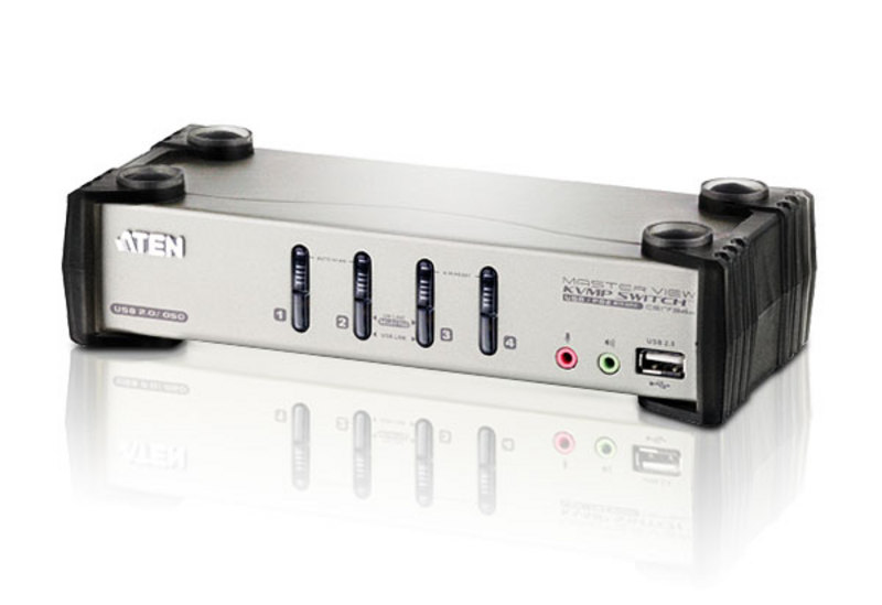 Aten CS1734B - KVM-/Audio-/USB-Switch - 4 x KVM/Audio/USB