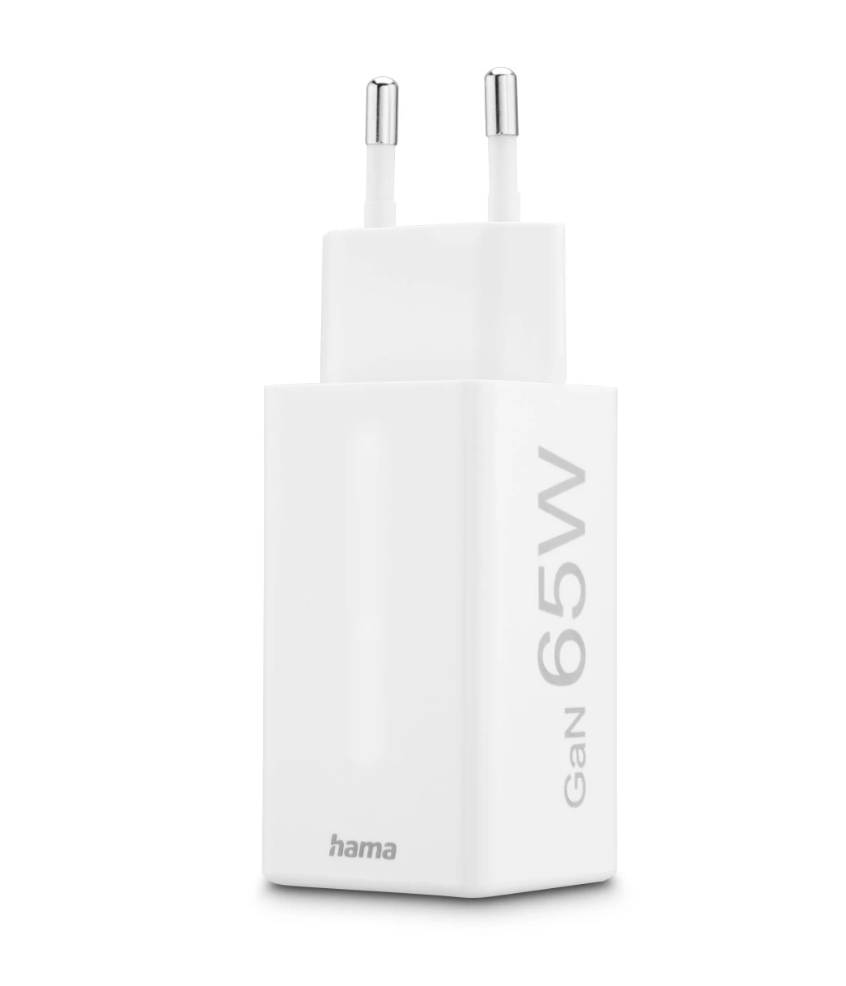 hama GaN-Ladeadapter weiß, 65 Watt