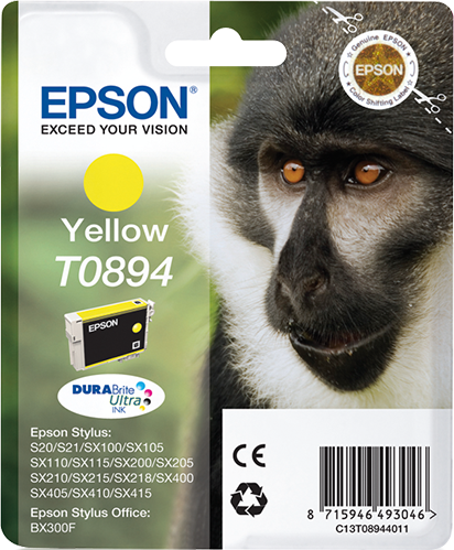 EPSON T0894 (Affe) gelb Druckerpatrone