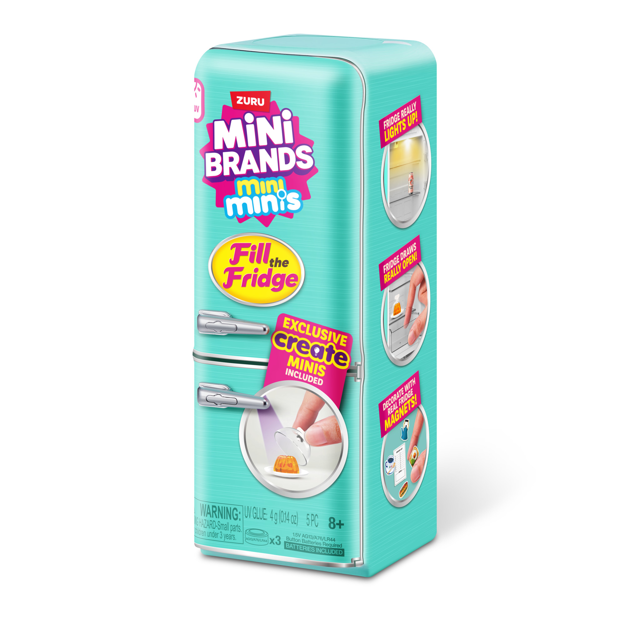 Mini Brands - mini minis Fill the Fridge Playset, Spielfigur