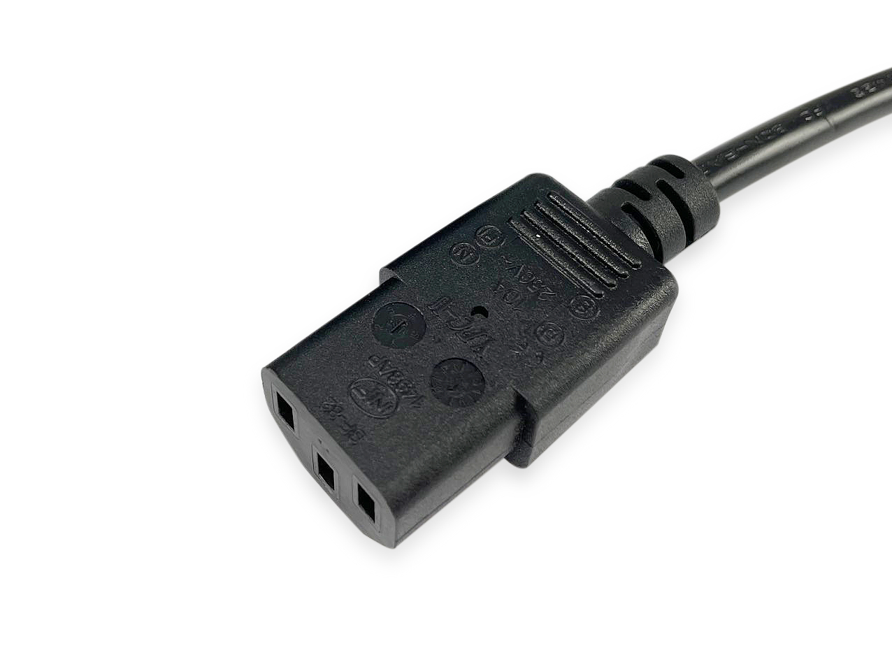 Equip Stromkabel UK-BS1363 ->C13 St/Bu schwarz 2.00m PVC Polybeutel