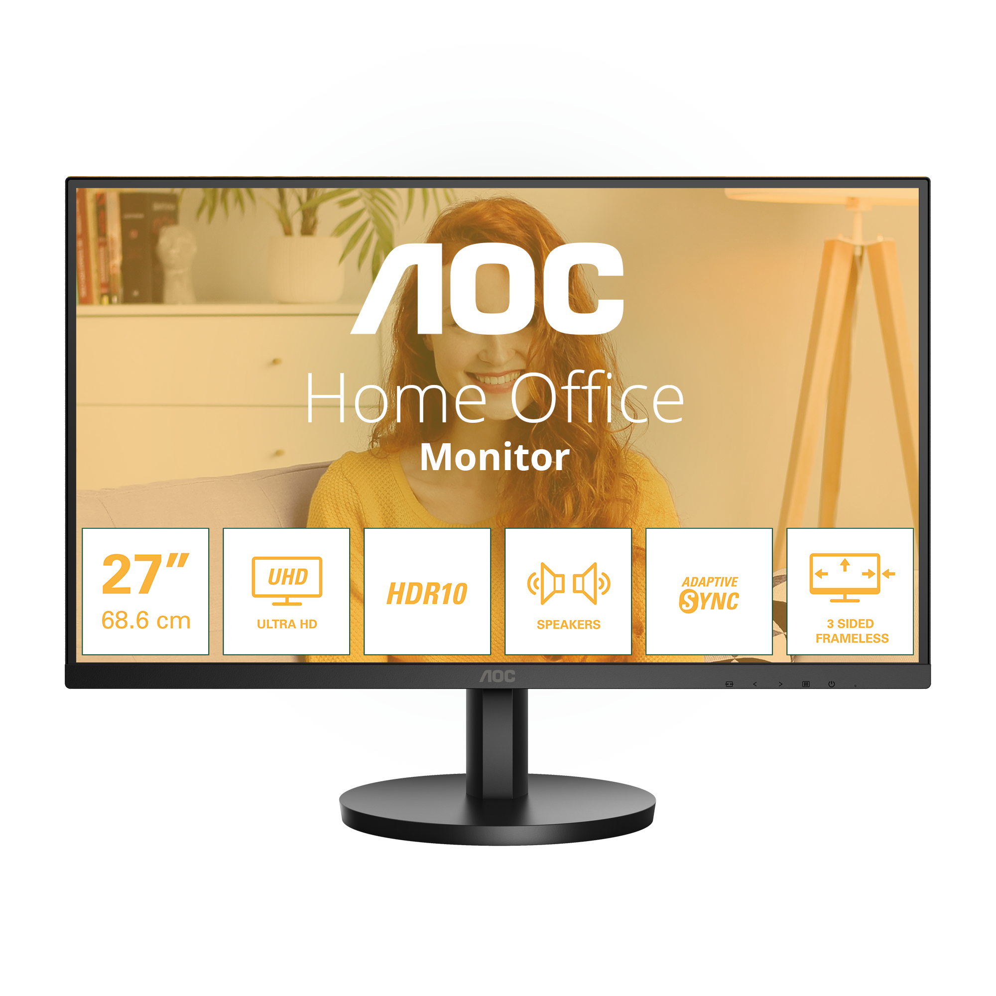 TFT AOC U27B3A 69 cm (27)2xHDMI,DisplayPort,SP
