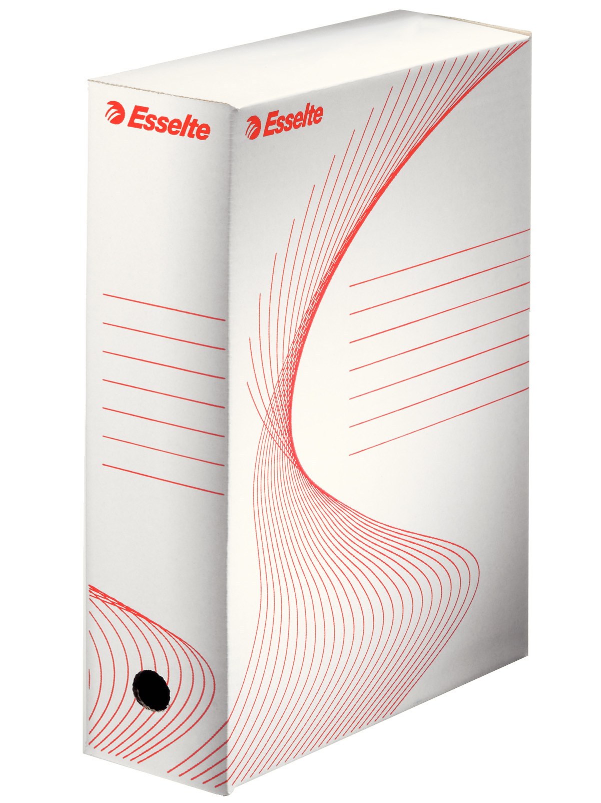 Esselte Archivboxen weiß 10,0 x 25,0 x 35,2 cm, 25 St.