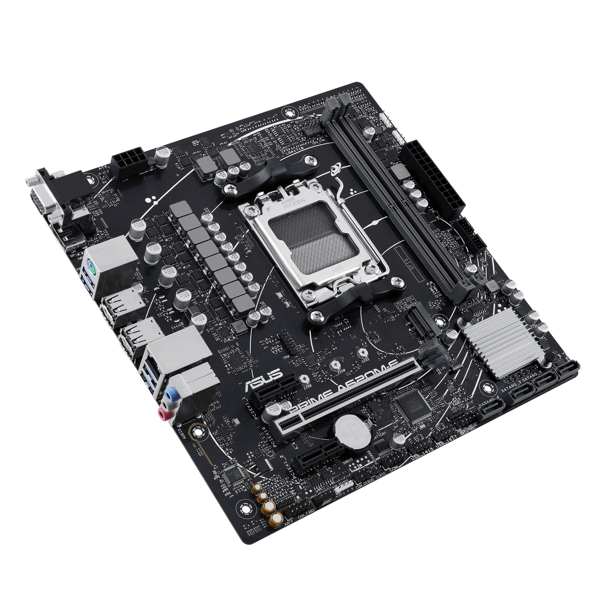 ASUS PRIME A620M-E-CSM AM5 2xDDR5 mATX MB 4xSATA 1xM.2