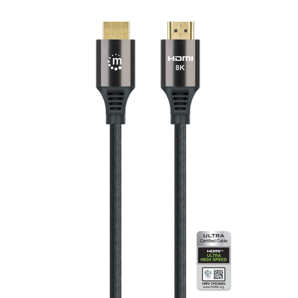 MANHATTAN 8K@60Hz HDMI-Kabel mit Ethernet-Kanal St./St. 3m