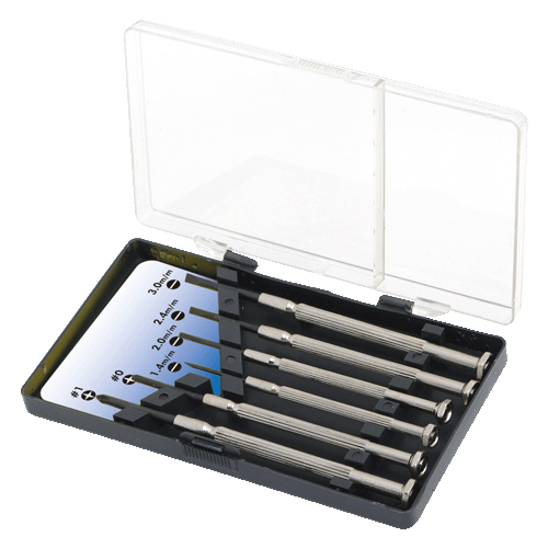 Logilink Feinmechaniker Schraubendreher Set 6-teilig