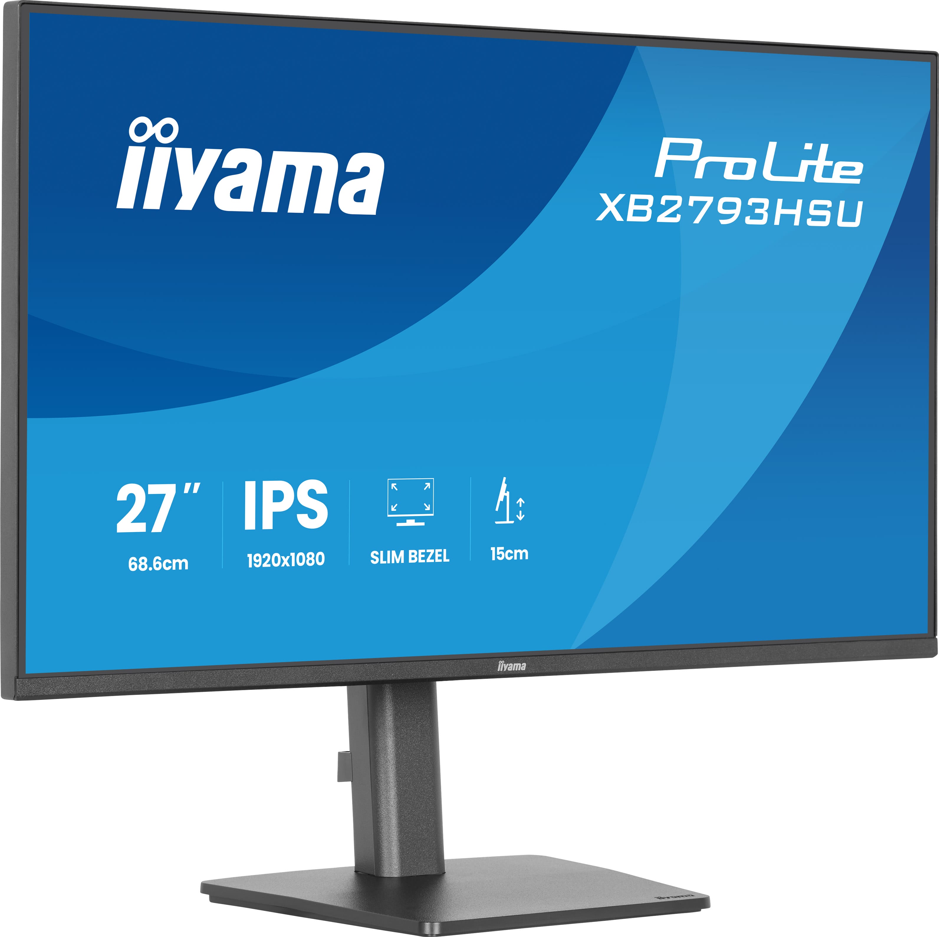 IIYAMA 68.5cm (27) XB2793HSU-B1 16:9 HDMI+DP+2xUSB IPS