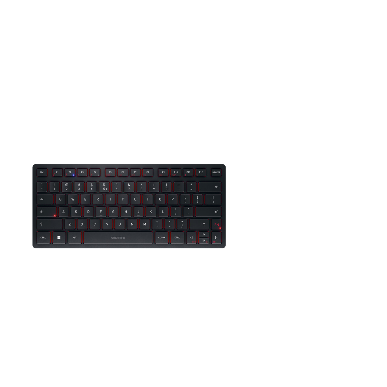 CHERRY KW 9200 MINI WIRELESS KEYBOARD BLACK BELGIUM