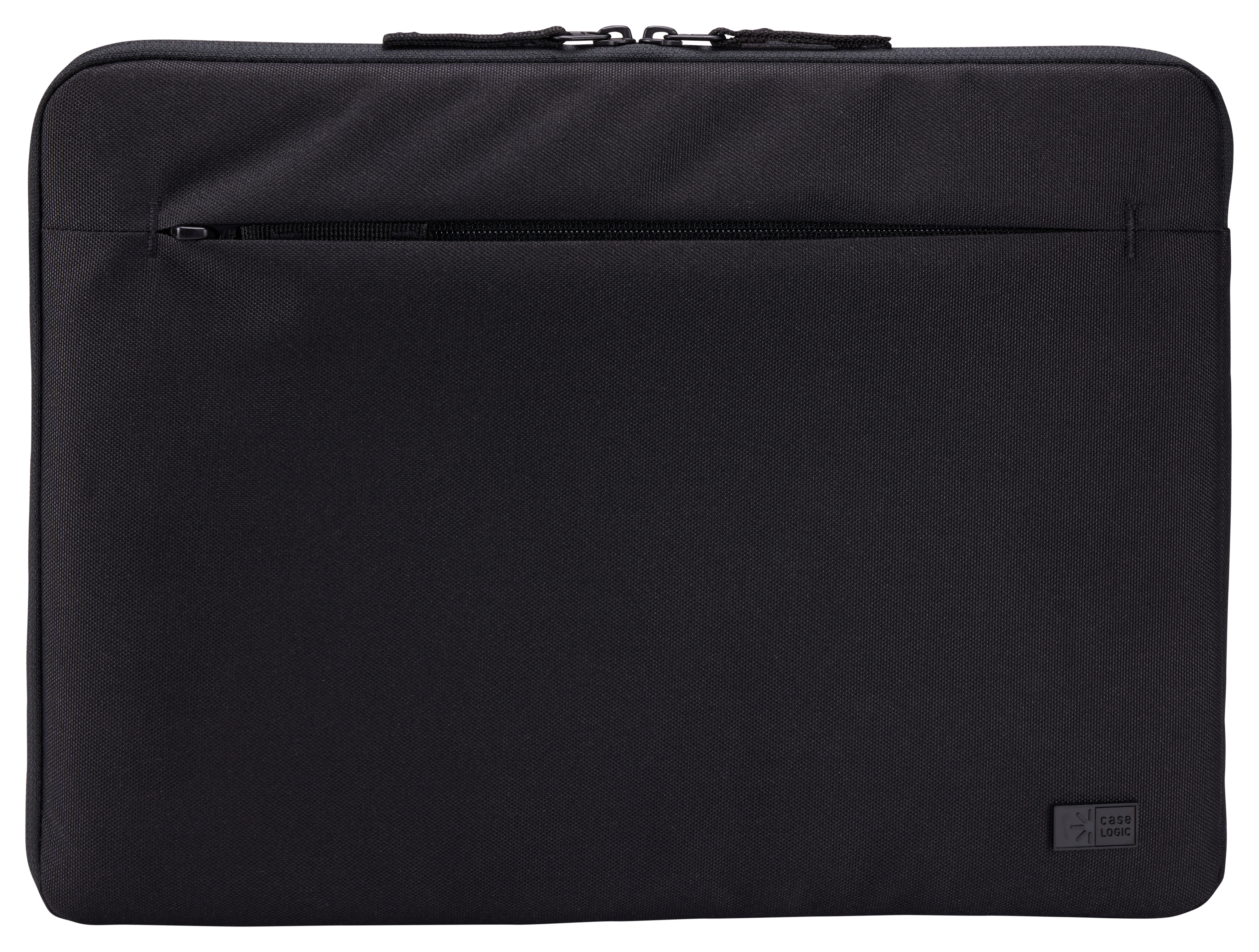 case LOGIC® Laptophülle Invigo Polyester schwarz bis 35,6 cm (14 Zoll)
