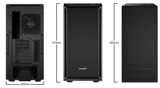 PURE BASE 600, Tower-Gehäuse
