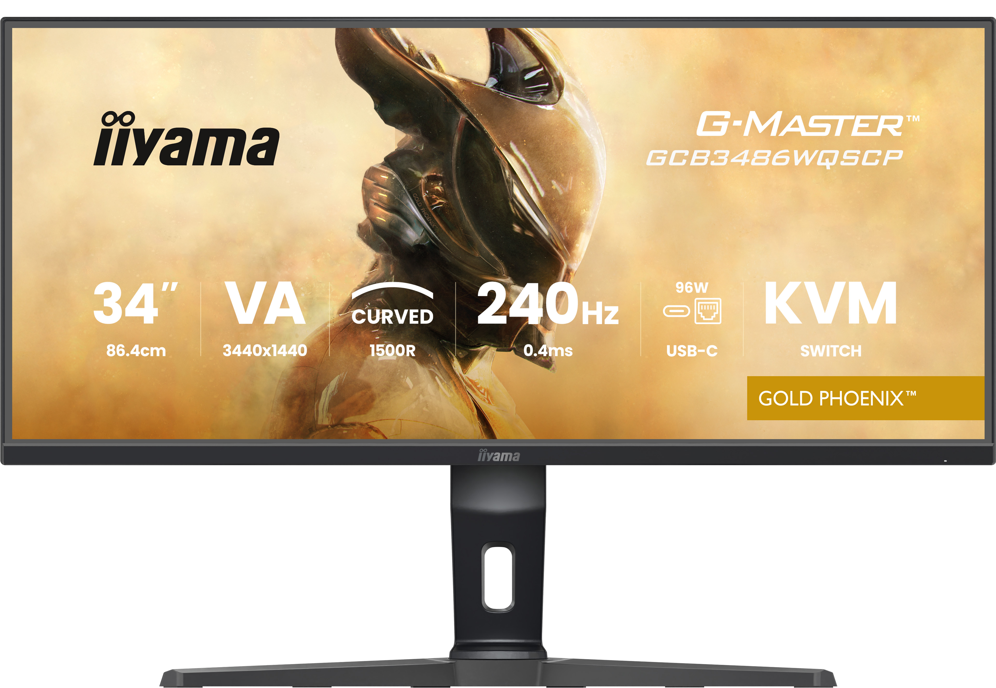 IIYAMA 86.4cm (34) GCB3486WQSCP-B1 21:9 2xHDMi+2xDP+USB-C