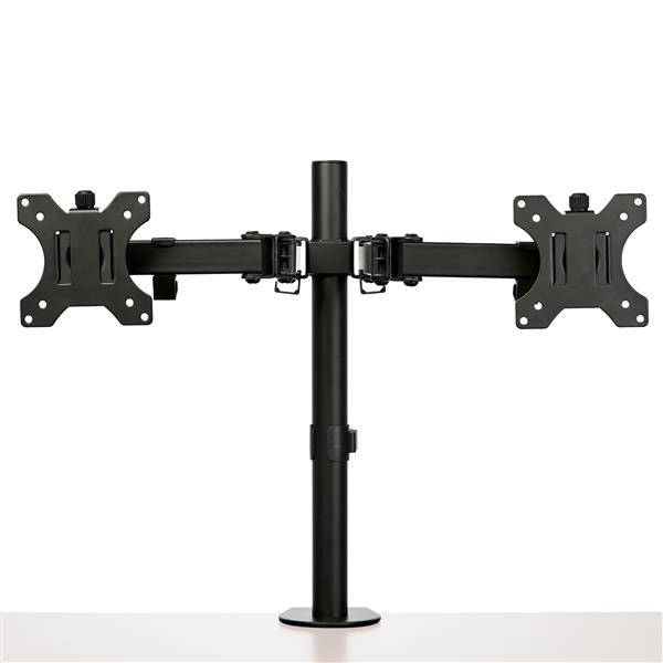 STARTECH.COM Desk Mount Dual Monitor Arm - Articulating - Premium Desk Clamp / Grommet Hole Mount for up to 27inch VESA Monitors