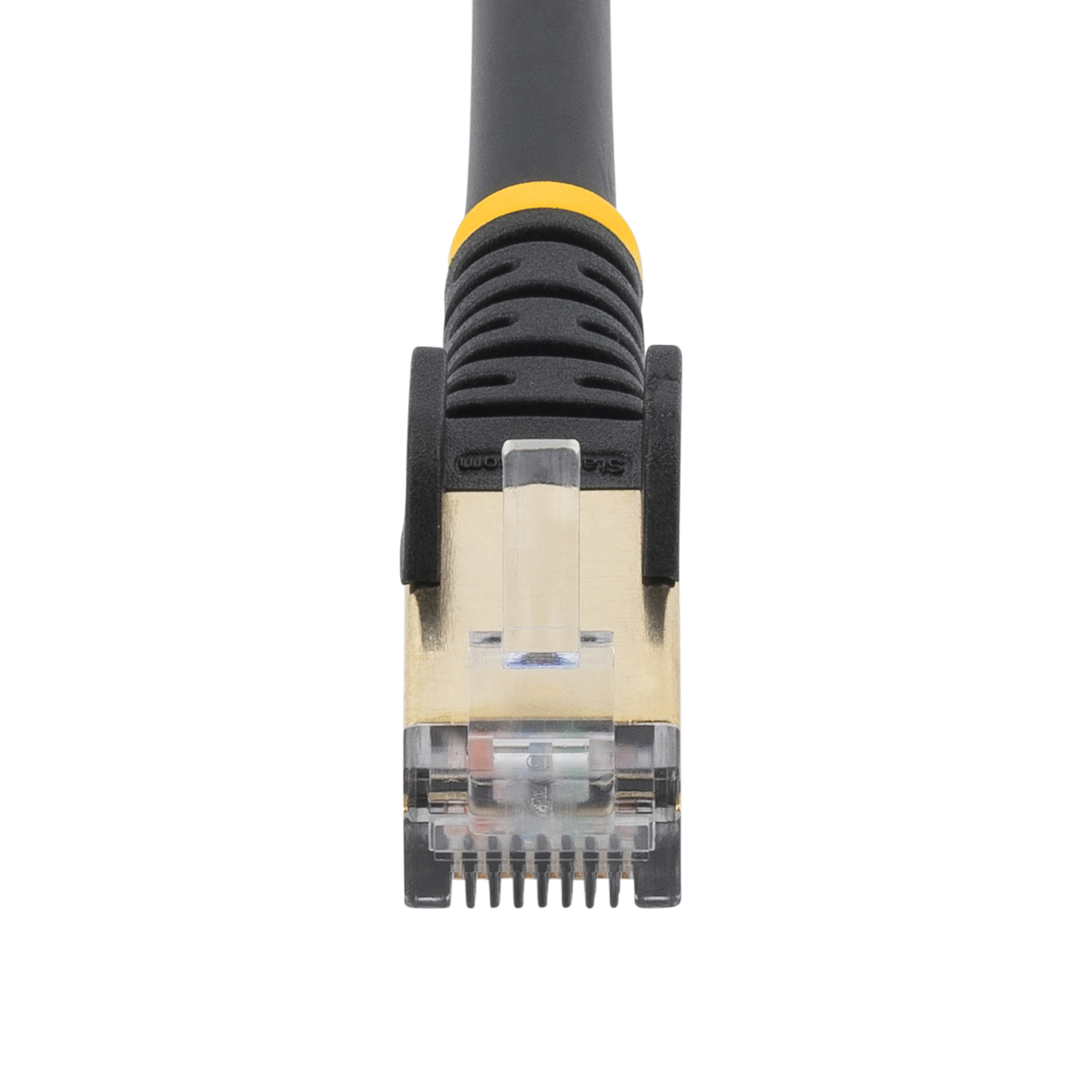 STARTECH.COM 5m CAT6a Ethernet Cable - Black - RJ45 Snagless Connectors - CAT6a STP Cord - Copper Wire - Network Cable 6ASPAT5MBK