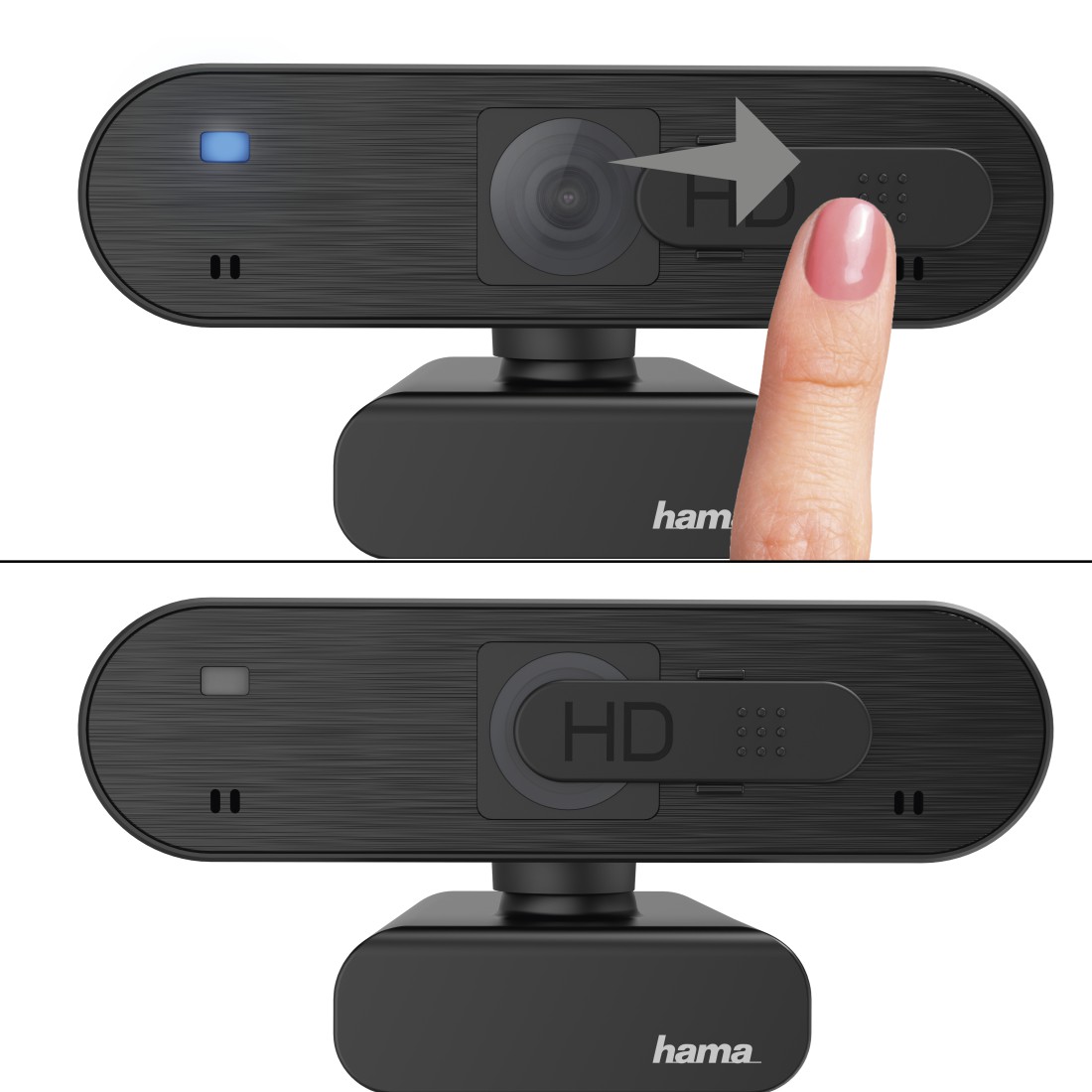 hama C-600 Pro Webcam schwarz