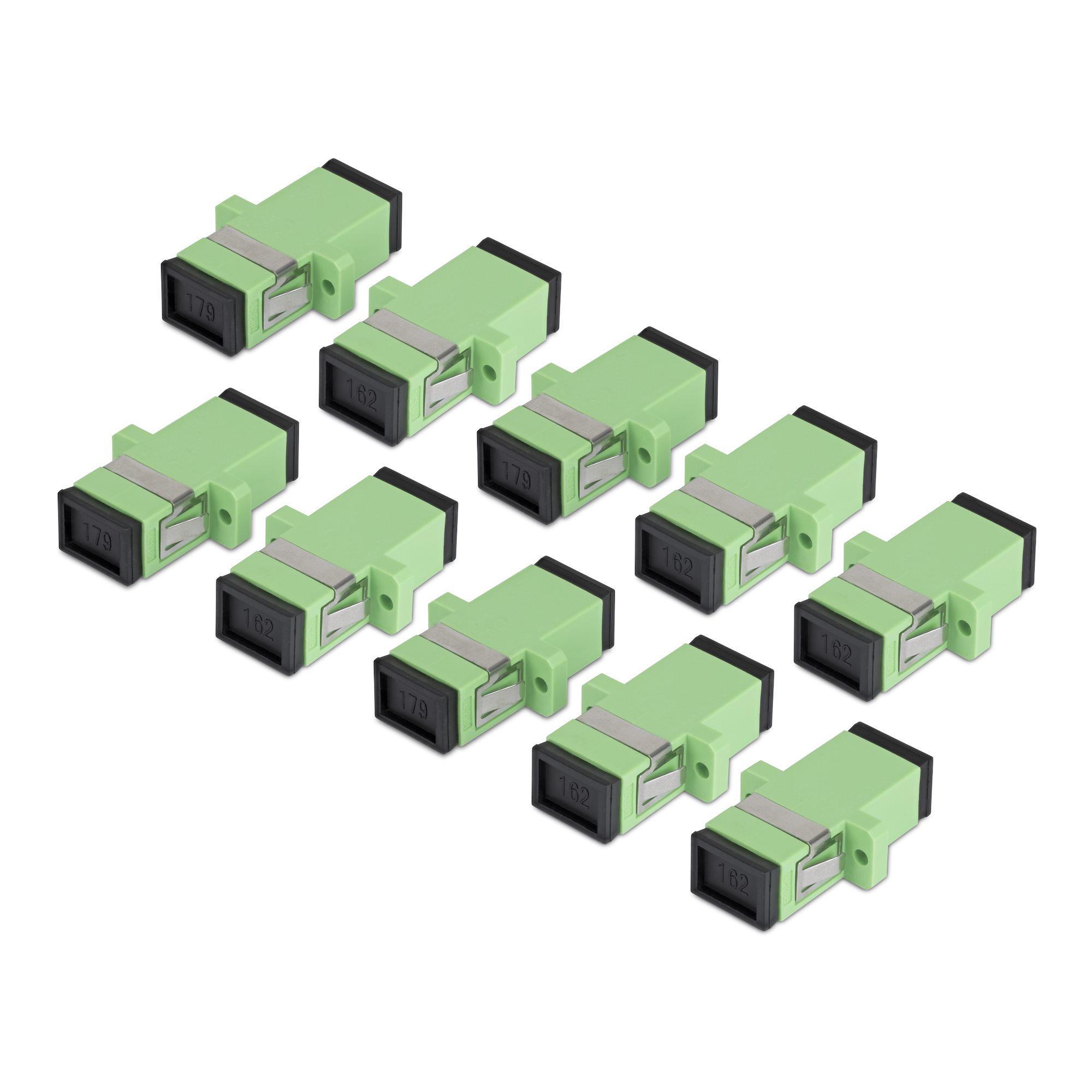 SC FIBER COUPLER 10 PACK OS2 .