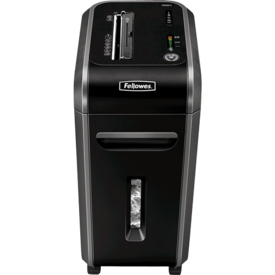Fellowes Powershred 99Ci Aktenvernichter mit Partikelschnitt P-4, 4 x 38 mm, bis 18 Blatt, schwarz