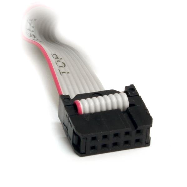 16 DB9 TO HEADER PANEL MOUNT .