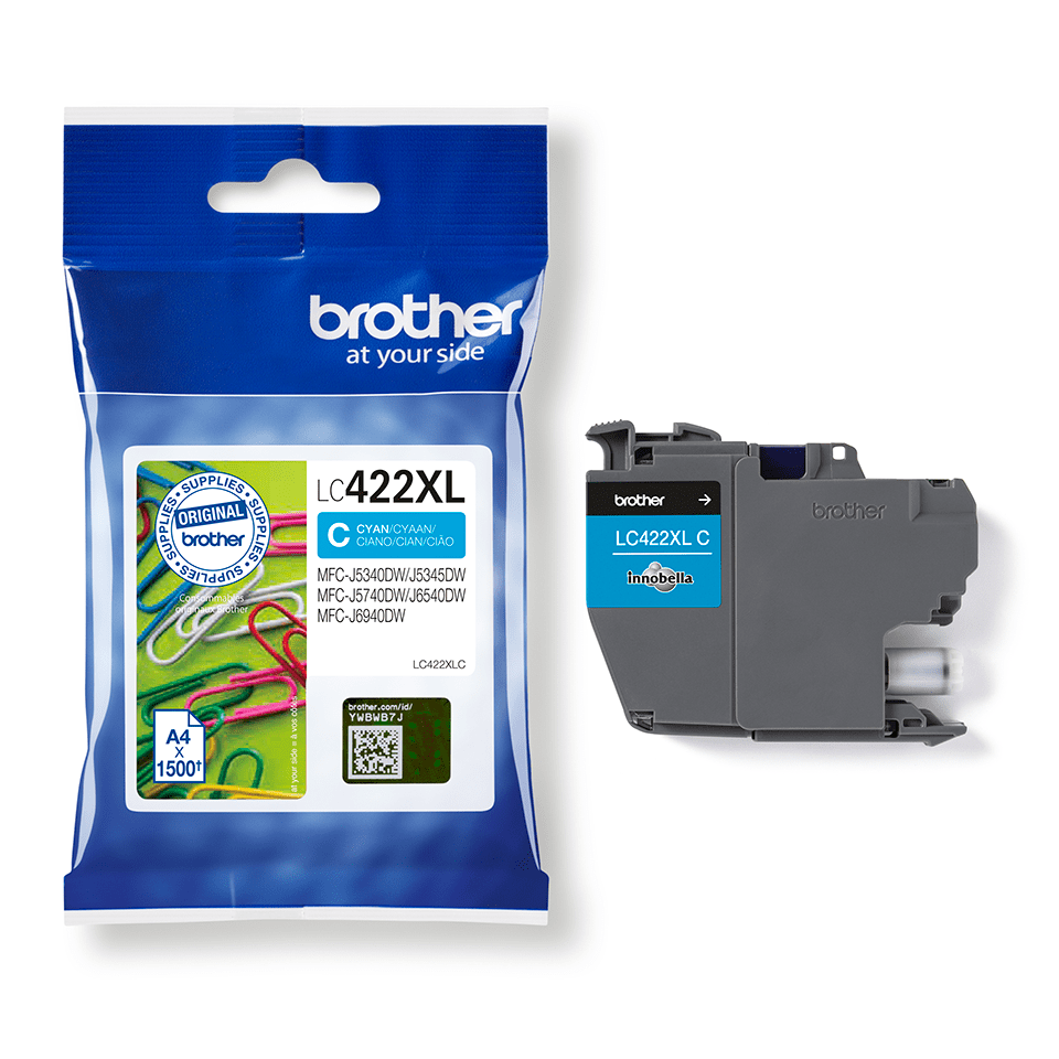 LC-422XLC INK CYAN F. MFC-J5340/5345/5740/6540/6940DW