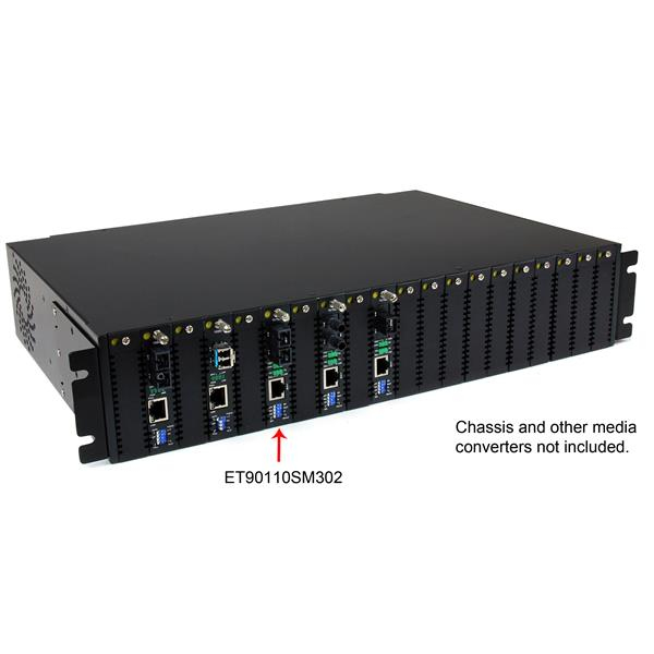 ETHERNET SM FIBER CONVERTER SC IN