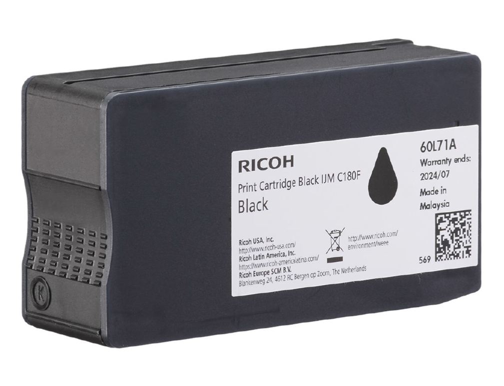 Ricoh Patrone IJM C180F black 2000 Seiten 408517
