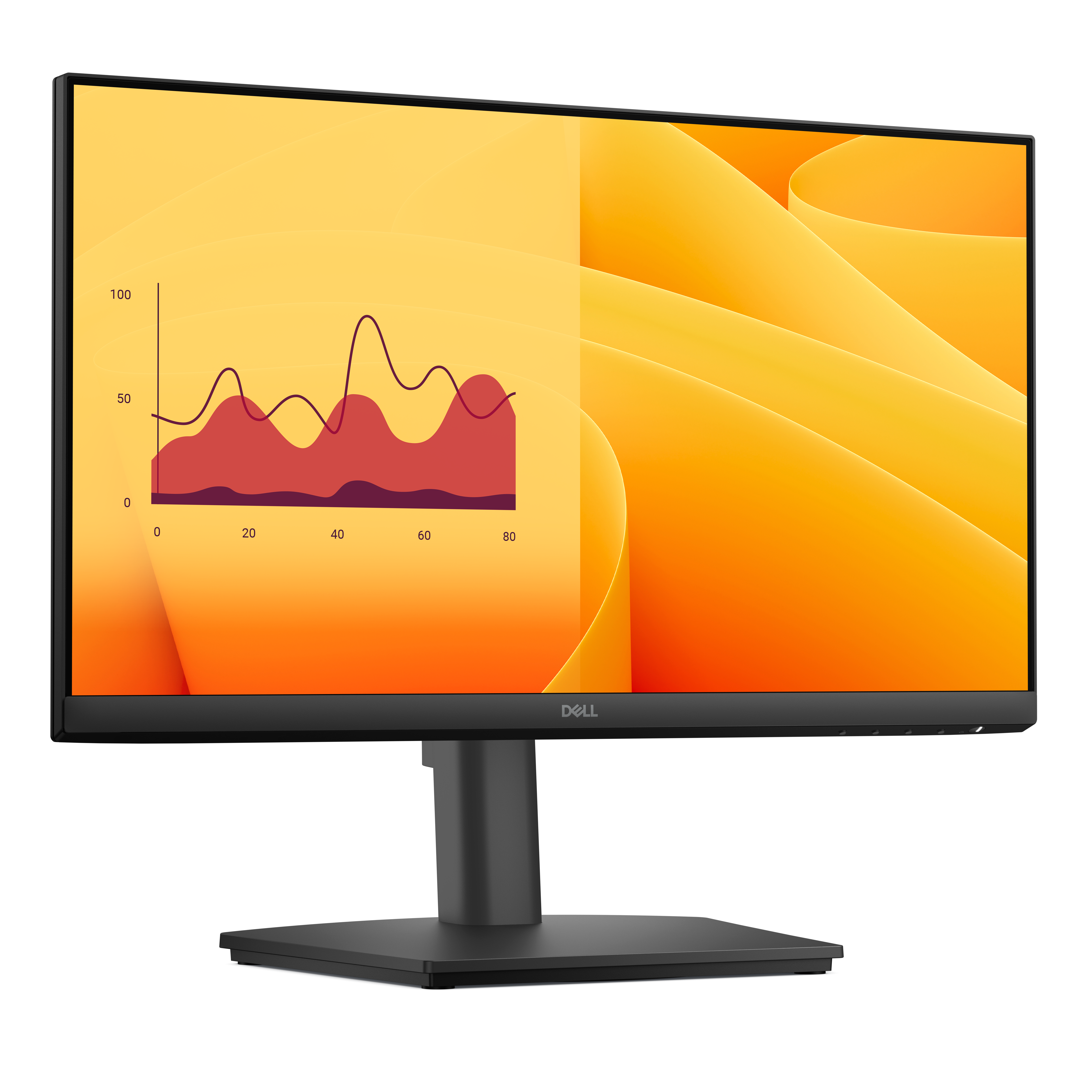 DELL Pro 22 Adjustable Stand Monitor E2225HSM 54,61cm 21,5Zoll VA 1920x1080 16:9 250cd/m2 100Hz HDMI DP VGA