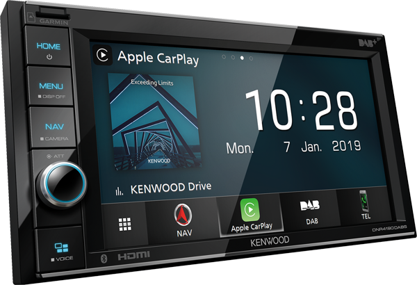 Kenwood DNR4190DABS USB/BT/iPhone 6,2'' Disp. 2-DIN