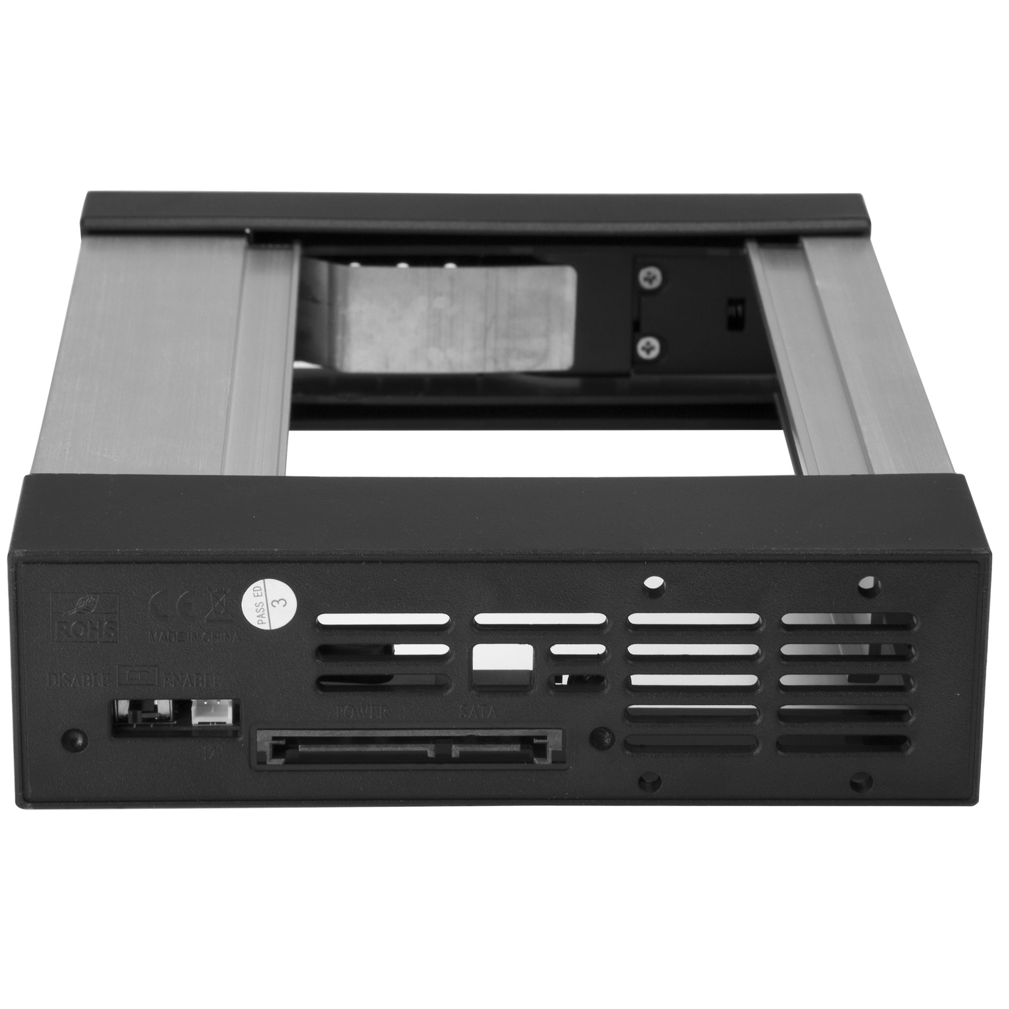 STARTECH.COM 13,34cm/5,25Zoll auf 8,89cm/3,25Zoll Festplatten Wechselrahmen 3,5Zoll SATA/SAS Laufwerke-Trägerlos-SAS/SATA Backplane
