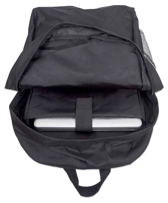MANHATTAN NB Rucksack Knappack bis 15,6 black