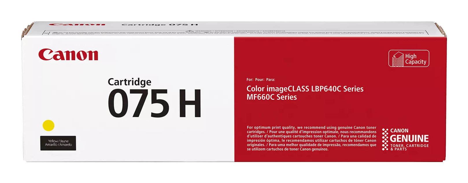 Toner Canon 075H Y yellow 2500 Seiten