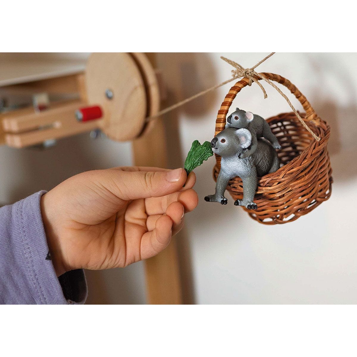Wild Life Koala Mutter mit Baby, Spielfigur