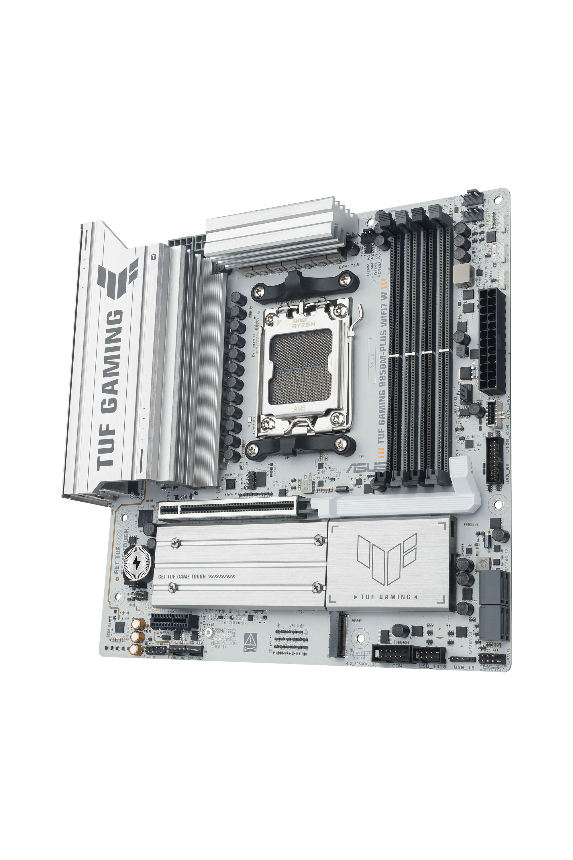 ASUS AMD TUF GAMING B850M-PLUS WIFI7 W Micro-ATX motherboard DDR5 PCIe 5.0 3xM.2 1xHDMI 1xDisplayPort