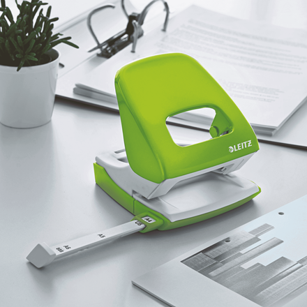 LEITZ Locher NeXXt 5008 WOW grün-metallic, 1 St.