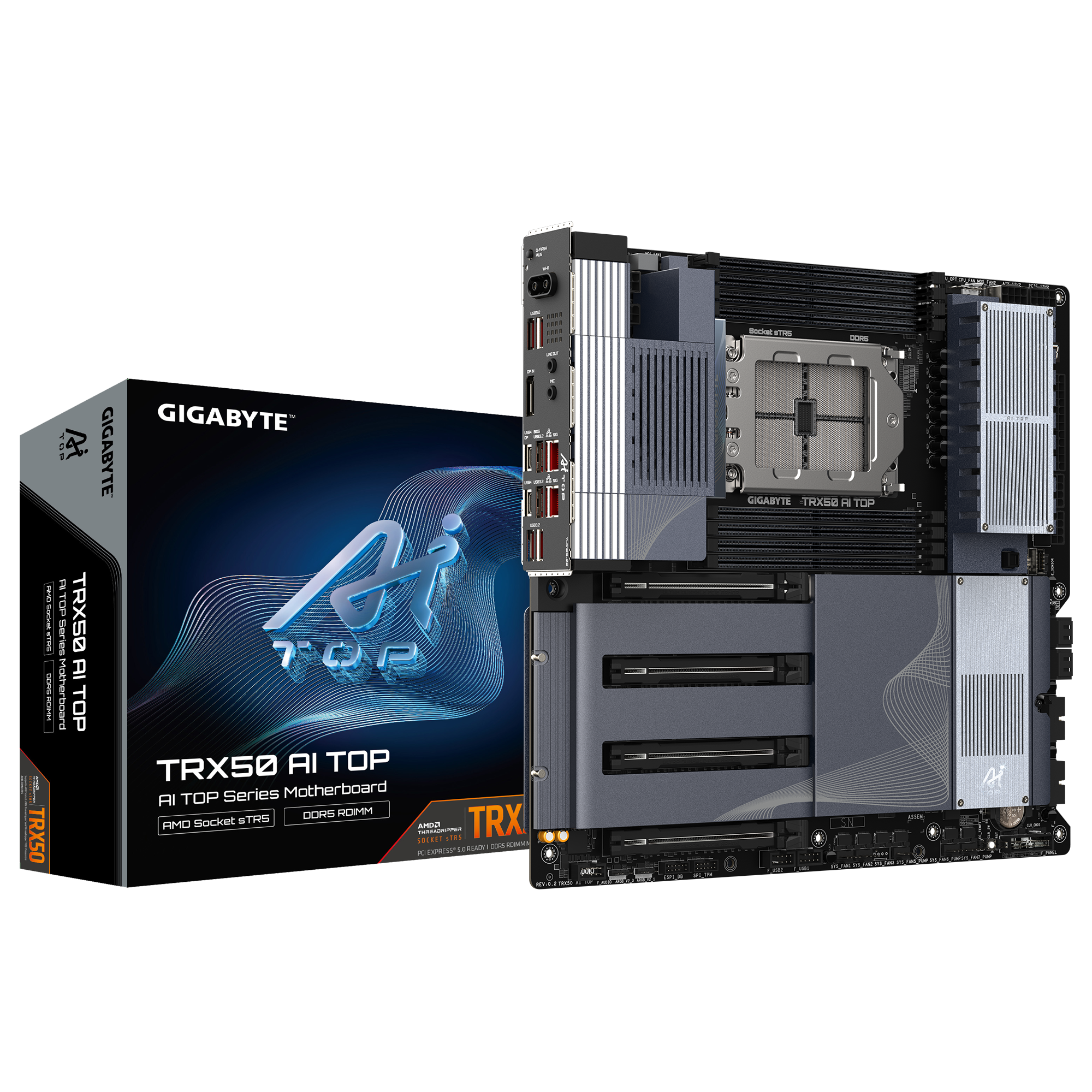 Gigabyte TRX50 AI TOP (TR5,TR5,E-ATX,DDR5)