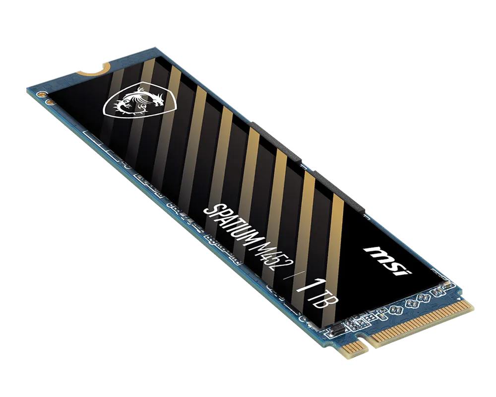 SSD 1TB MSI Spatium M452 (M.2 2280) PCIe Gen4 x4 NVM