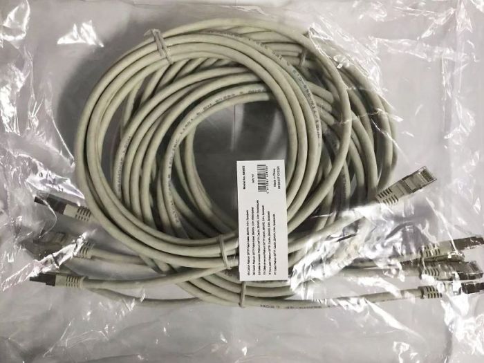 Equip Patchkabel Cat6A 5x S/FTP 2xRJ45 3.00m grau Plat
