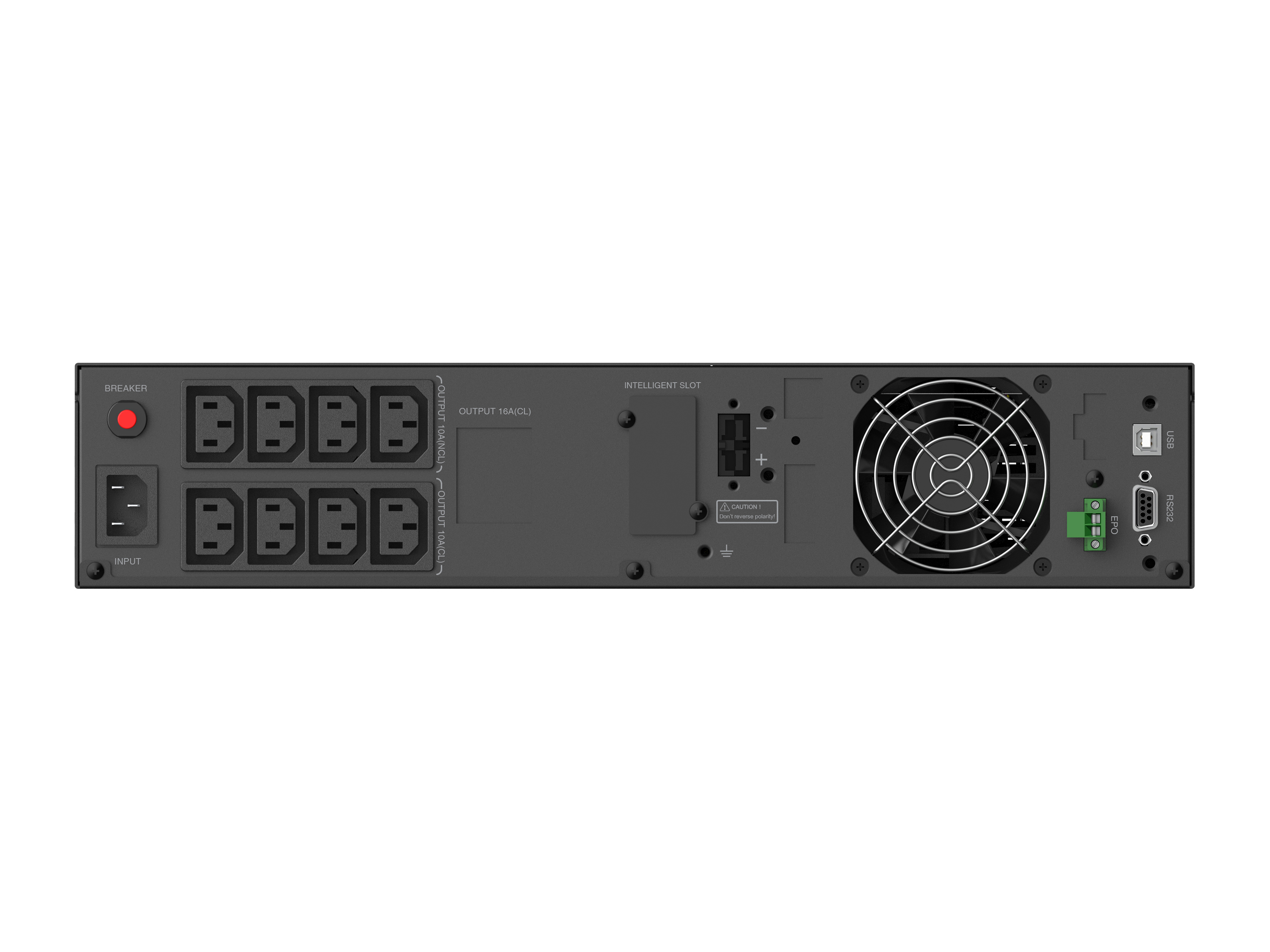 CONCEPTRONIC USV 2000VA/2000W/8xIEC/HID USB/+ Rack/Tower sw