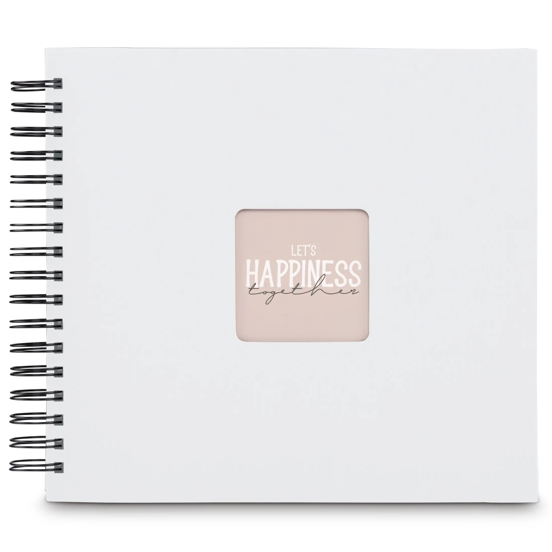 hama Fotoalbum Fine Art neutral 28,0 x 24,0 cm, 50 schwarze Seiten