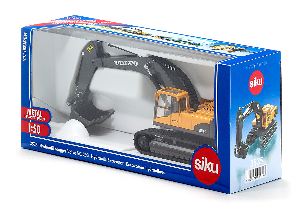 SUPER Hydraulikbagger Volvo EC 290, Modellfahrzeug
