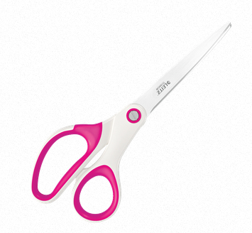LEITZ Papierschere WOW Titan pink-metallic 20,5 cm