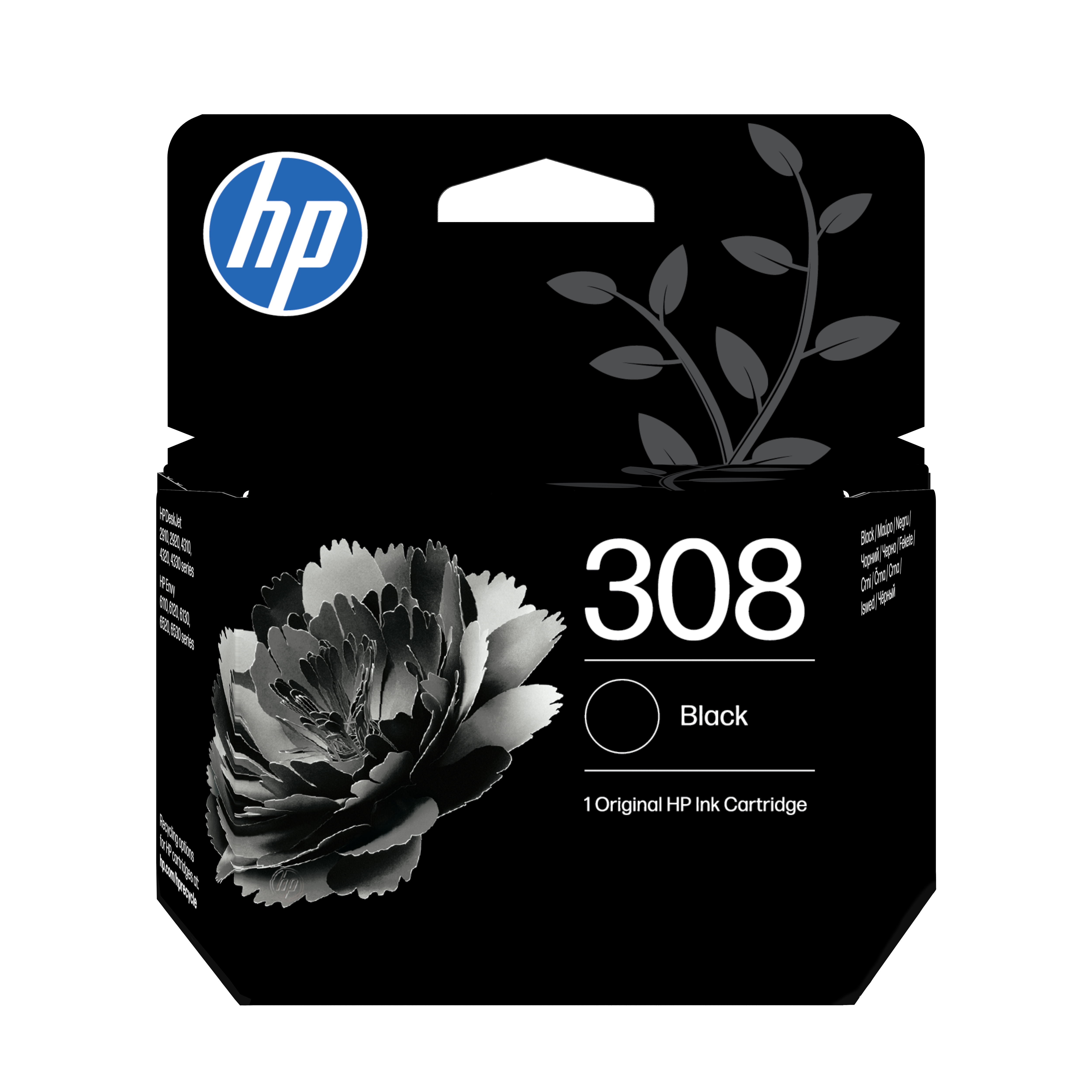HP 308 Schwarz Tintenpatrone