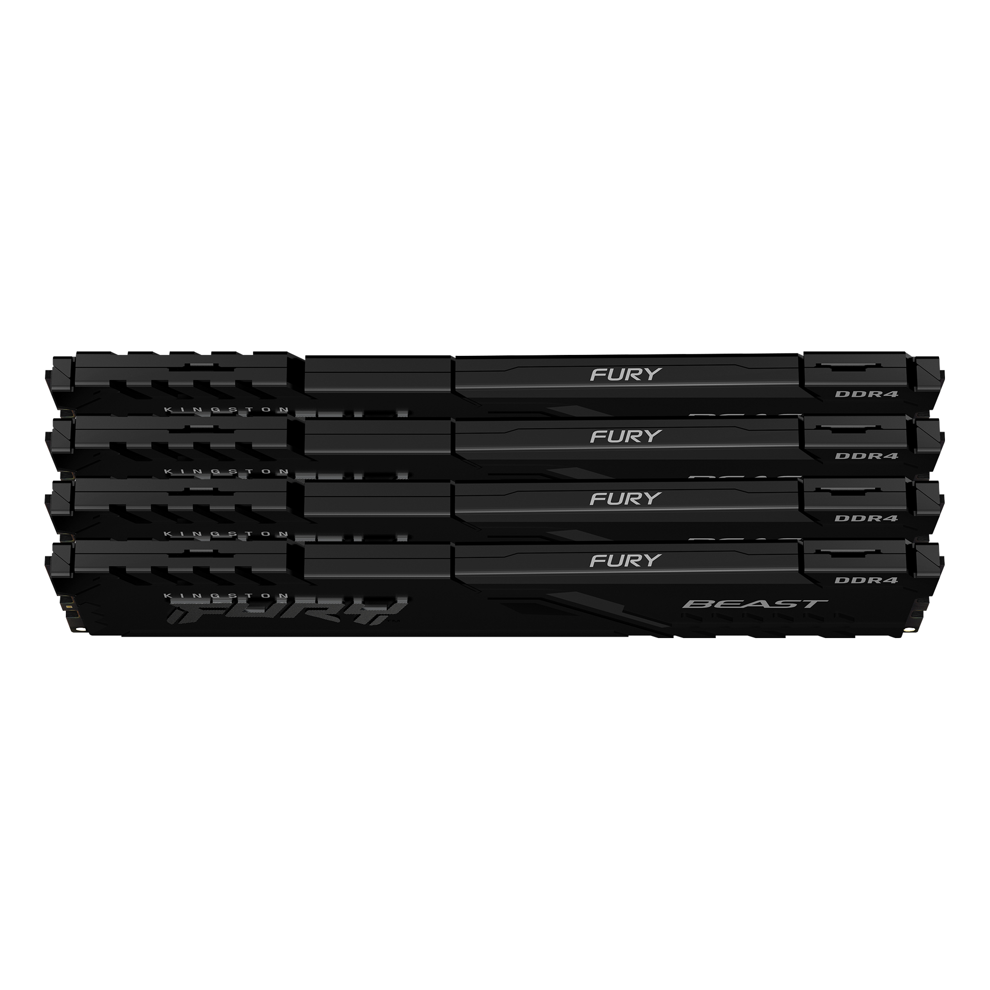 KINGSTON 128GB 3600MHz DDR4 CL18 DIMM Kit of 4 FURY Beast Black