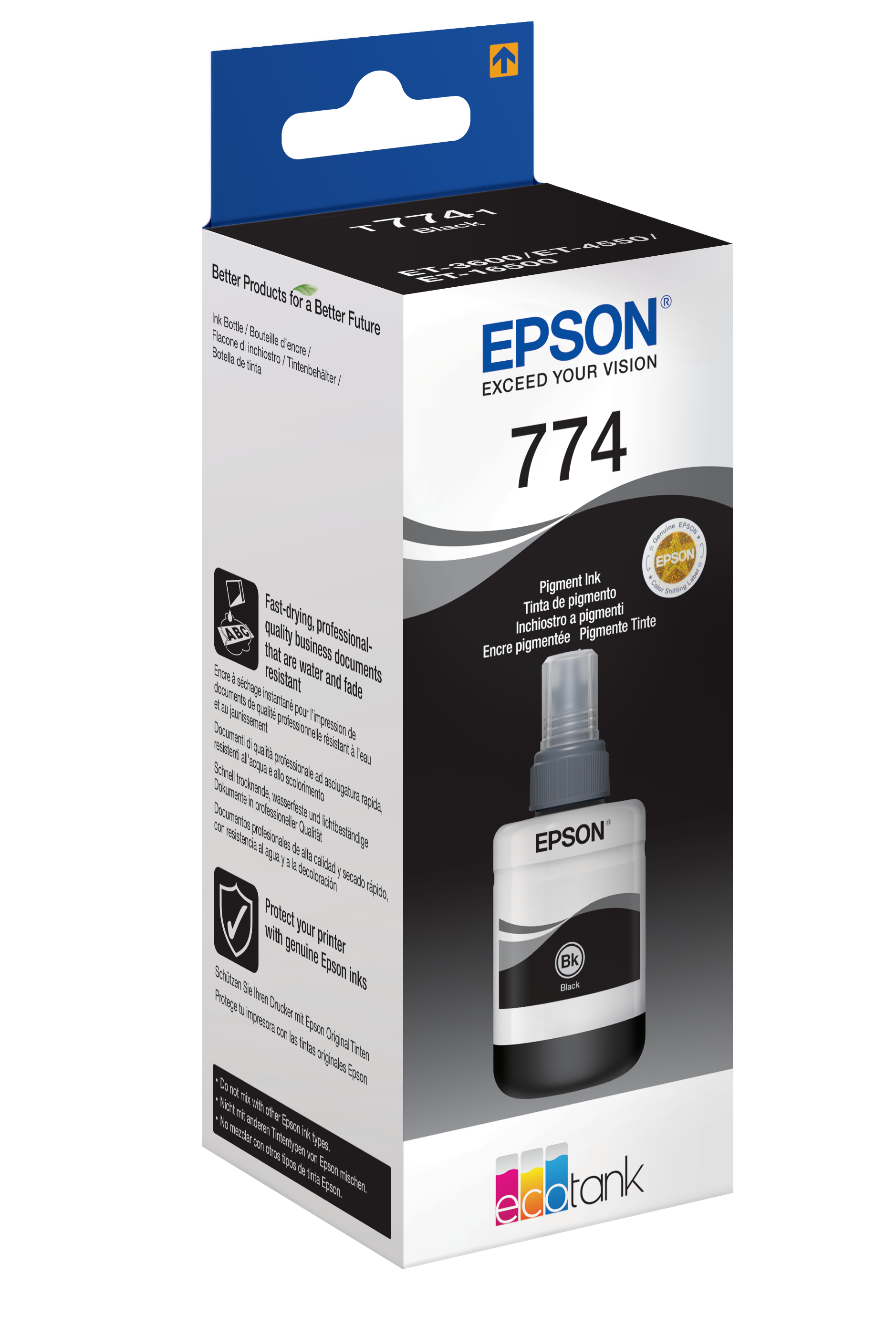 EPSON T7741 schwarz Tintenflasche
